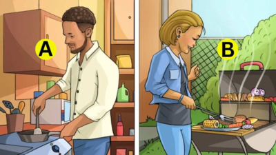 Optical Illusion: Only a real master chef can tell who is cooking wrong in this picture