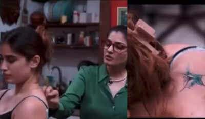 Rasha Thadani’s butterfly ink is a sweet tribute to her pillar of support, her mom, Raveena Tandon | Hindi Movie News
