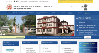 MPPSC Assistant Professor admit card 2025 released: Check direct link to download hall ticket here