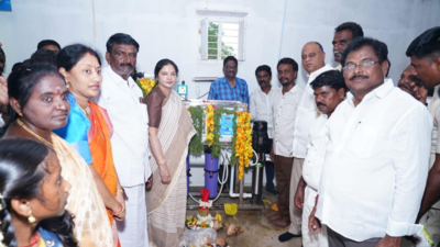 Nellore MP inaugurates five mineral water plants at fluoride affected areas in Kandukur and Kovur assembly constituencies | Amaravati News