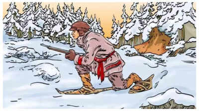 Optical Illusion: Only a genius will be able to find the hidden bear in this picture in under 10 seconds!