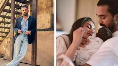 Suniel Shetty is obsessed with his grand-daughter and Athiya Shetty, KL Rahul’s daughter Evaarah; reveals she’s going to move in the same building: ‘I have changed my training’ | Hindi Movie News