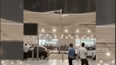 ‘Vikas overflowing’: Congress taunts Centre over Delhi Airport canopy collapse amid rain- video | India News