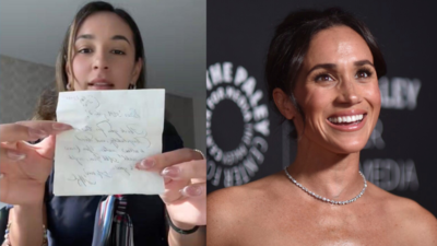 ‘Dear girlies, thank you for…’: What Meghan Markle said in a handwritten note to American Airlines flight attendants