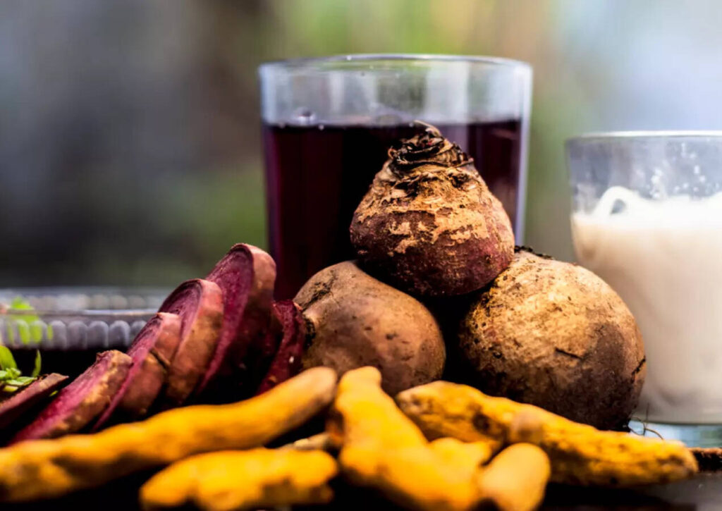 Why to consume beetroot shot with turmeric in morning