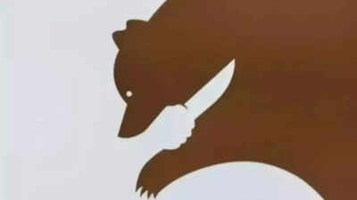 Optical illusion personality test: Bear or knife? What you see first reveals if you are loyal or just faking love |