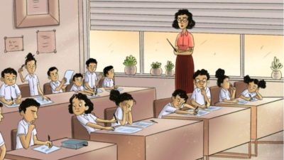 Optical Illusion: Can you find out which student is cheating in the exam?