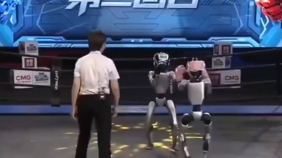 Punches, kicks and code: China hosts world’s first humanoid robot kickboxing match