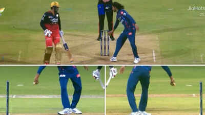 EXPLAINED: Why Jitesh Sharma was adjudged not out in LSG vs RCB despite being outside the crease? | Cricket News