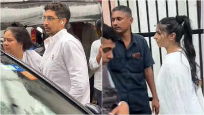 Director Rono Mukherjee passes away at 83; Ayan Mukerji and Tanishaa Mukerji attend uncle’s funeral in Mumbai | Hindi Movie News