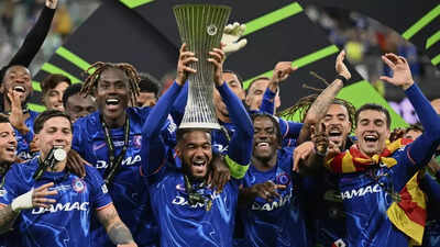 Chelsea make history by winning UEFA Conference League, complete clean sweep of European trophies | Football News