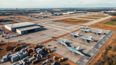 France gives air base .7 billion nuclear facelift