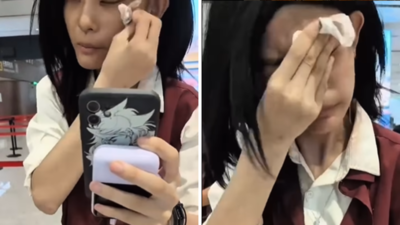 Too glam to scan: Shanghai airport stops woman with ‘bridal-level’ makeup as her face didn’t match passport
