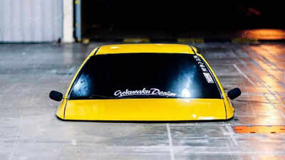 Viral: ‘Where do you even sit?’ World’s lowest ‘banana peel’ car has people scratching their heads