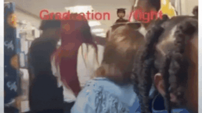 ‘Parents need schooling’: Kids cry as adults throw punches at each other at Arkansas kindergarten graduation