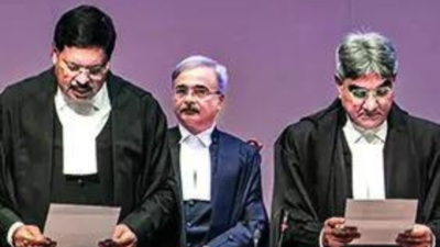 3 new judges take oath, Supreme Court reaches its full strength of 34 | India News