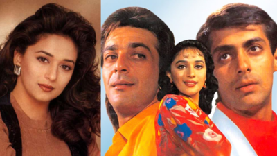 When Madhuri Dixit was warned against doing the Salman Khan and Sanjay Dutt Starrer ‘Saajan’ for THIS reason | Hindi Movie News
