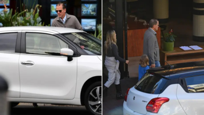 Joe Biden’s son Hunter spotted parking rental car in South Africa after losing security detail