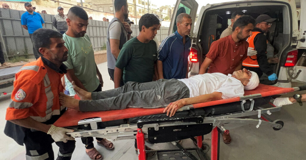 Israel Bombards Gaza Seeking to Kill Top Hamas Leader, Officials Say