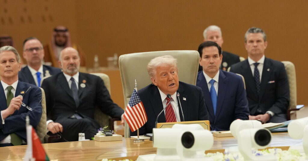 Trump Meets Syria’s President a Day After Promise to Lift U.S. Sanctions