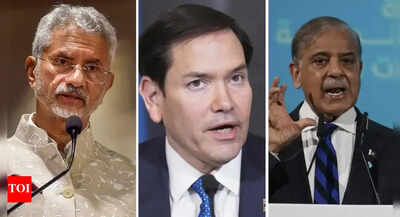 US secretary Marco Rubio speaks to EAM Jaishankar, Pakistan PM Shehbaz Sharif, urges ‘immediate de-escalation’ | India News