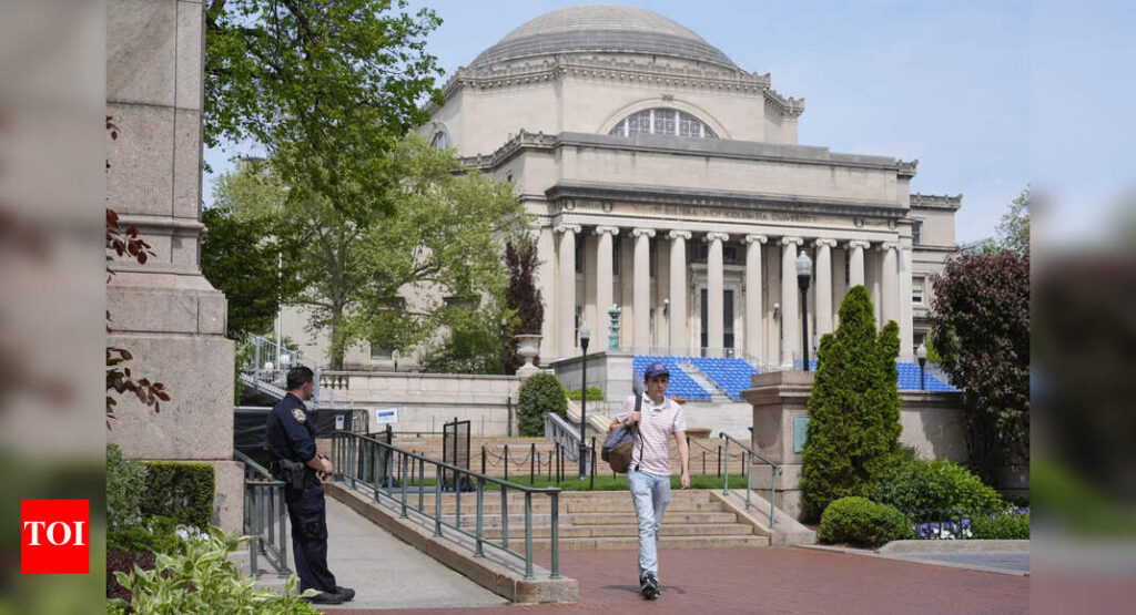 US education crisis: Over 70 students suspended at Columbia for simply studying in protest site