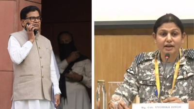 Ram Gopal Yadav sparks row with ‘caste’ remark on Wing Commander Vyomika Singh | India News
