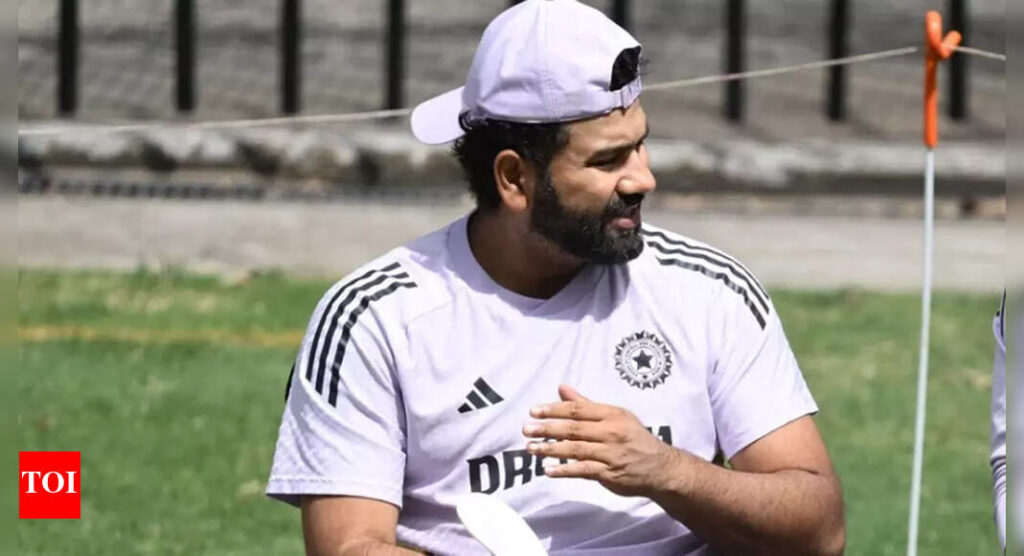 Rohit Sharma pretends to punch fan at Wankhede Stadium – WATCH | Cricket News