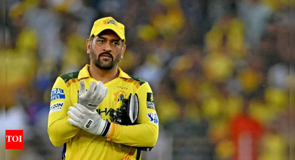 ‘Koi bhi nahi sunn rha hai’: Furious MS Dhoni loses cool, shouts at CSK players – WATCH | Cricket News