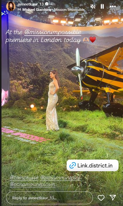 Avneet Kaur Delights Fans With New Tom Cruise Pictures From London’s Mission Impossible Premiere