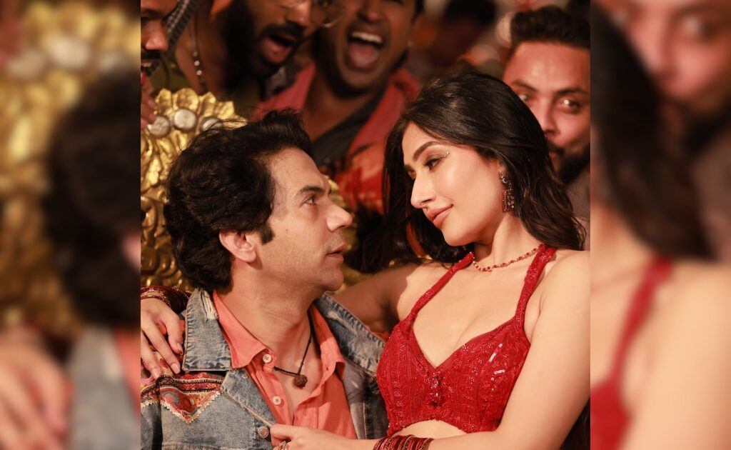 Dhanashree Verma Shares BTS Pics With Rajkummar Rao From Their Song Ting Ling Sajna