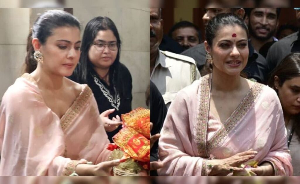 Kajol Seeks Blessings At Kolkata’s Dakshineswar Kali Temple Ahead Of Her Next Release Maa