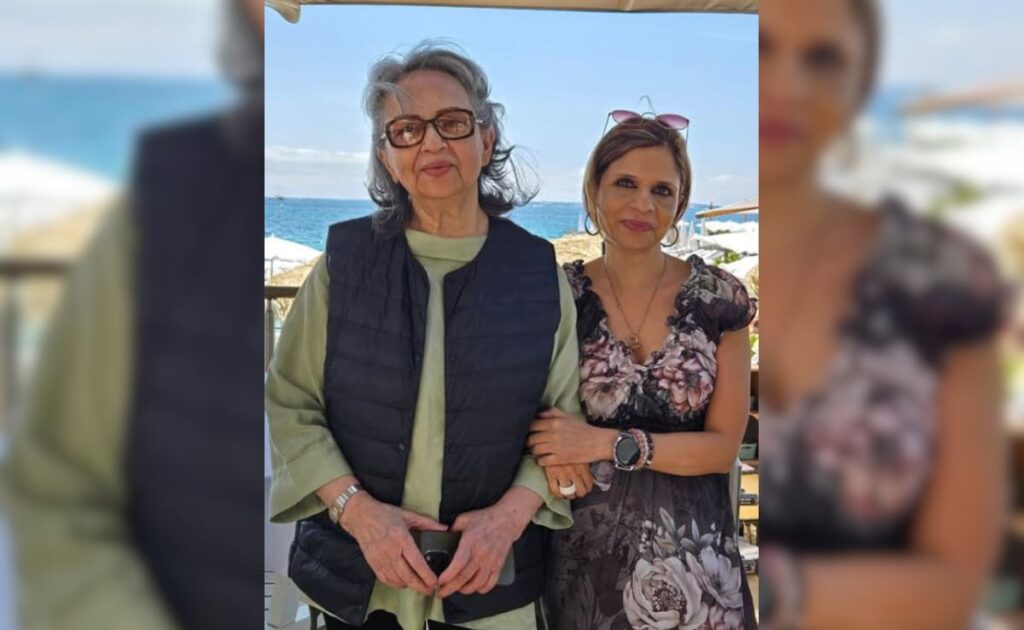 Sharmila Tagore, Daughter Saba Pataudi Arrive At The French Riveria Ahead Of Aranyer Din Ratri Screening