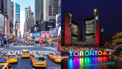 Big Apple or Maple Syrup: Which is the best city to live, New York City or Toronto?