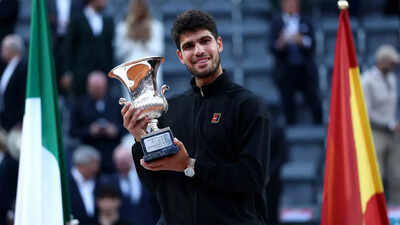 Carlos Alcaraz beats Jannik Sinner to win Italian Open in Roland Garros warning | Tennis News