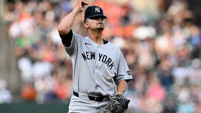 Veteran Pitcher Carlos Carrasco let go by Yankees following disappointing start to season