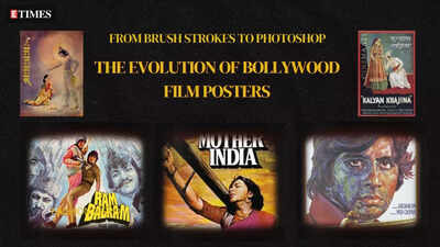 From Brushstrokes to Photoshop: How film posters evolved—and why the original art still matters | Hindi Movie News