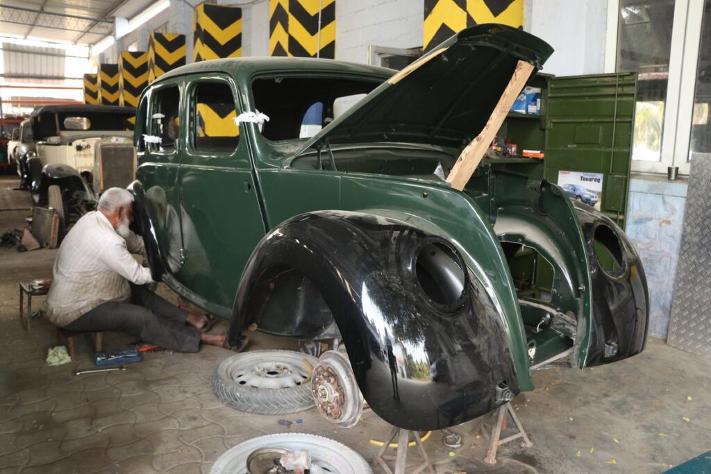 How this man from Coimbatore is breathing life into vintage cars