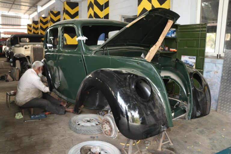 How this man from Coimbatore is breathing life into vintage cars
