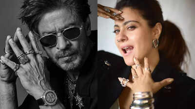 Kajol has a hilarious take on Shah Rukh Khan’s ‘Met Gala’ look, fans call it a ‘Rahul Anjali reunion’ – PICS inside | Hindi Movie News
