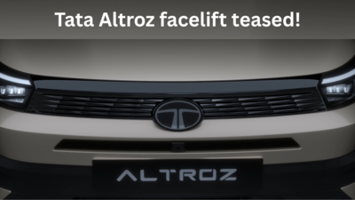 Tata Altroz facelift teased for the first time: Design changes, launch date and more