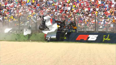 Horrific! Yuki Tsunoda’s F1 car in pieces after shocking crash in Imola – Watch | Racing News