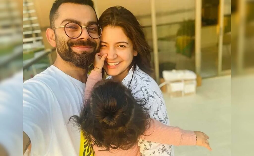 Virat Kohli Shares Unseen Pic Of Wife Anushka Sharma With Daughter Vamika