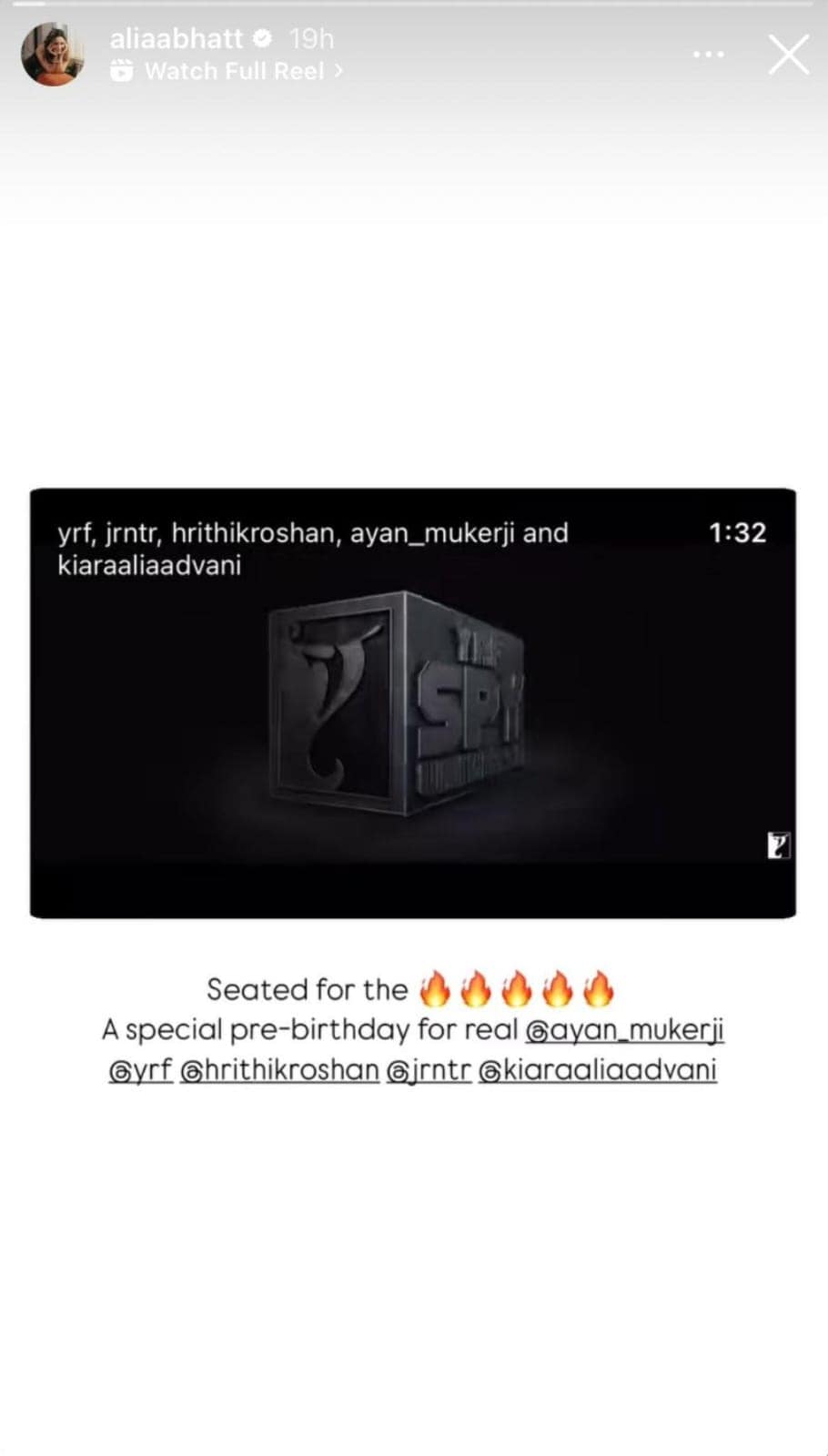 “A Special Pre-Birthday For Real,” Says Alia Bhatt About The Ayan Mukerji Directorial