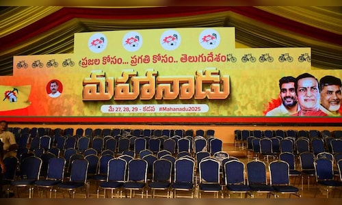 Grand Mahanadu begins in Kadapa: TDP gears up for three-day political conclave