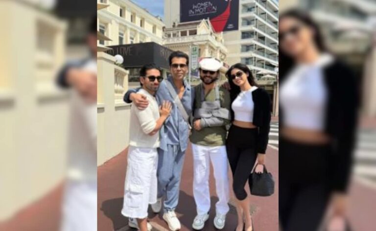 Janhvi Kapoor’s Rumoured Boyfriend Shikhar Pahariya, Sister Khushi And BFF Orry Form Cheer Squad Ahead Of Homebound Screening