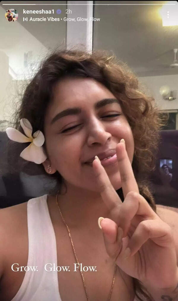 Keneesha Francis shares first post amid reports of Aarti seeking Rs 40 lakh alimony per month from Ravi Mohan | Tamil Movie News