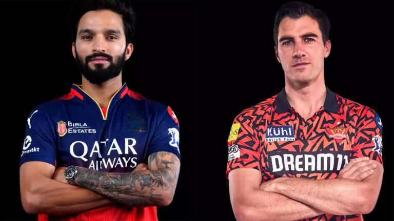 RCB vs SRH Live Score, IPL 2025: Royal Challengers Bengaluru look to bolster top-two spots vs Sunrisers Hyderabad