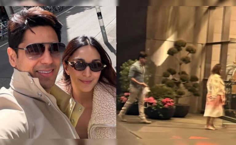 Unseen Pic Of Sidharth Malhotra Carrying Pregnant Wife Kiara Advani’s Handbag In NYC Is Crazy Viral