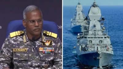Karachi among targets as Indian Navy stayed combat-ready in Arabian Sea: Vice Admiral Pramod on Operation Sindoor | India News